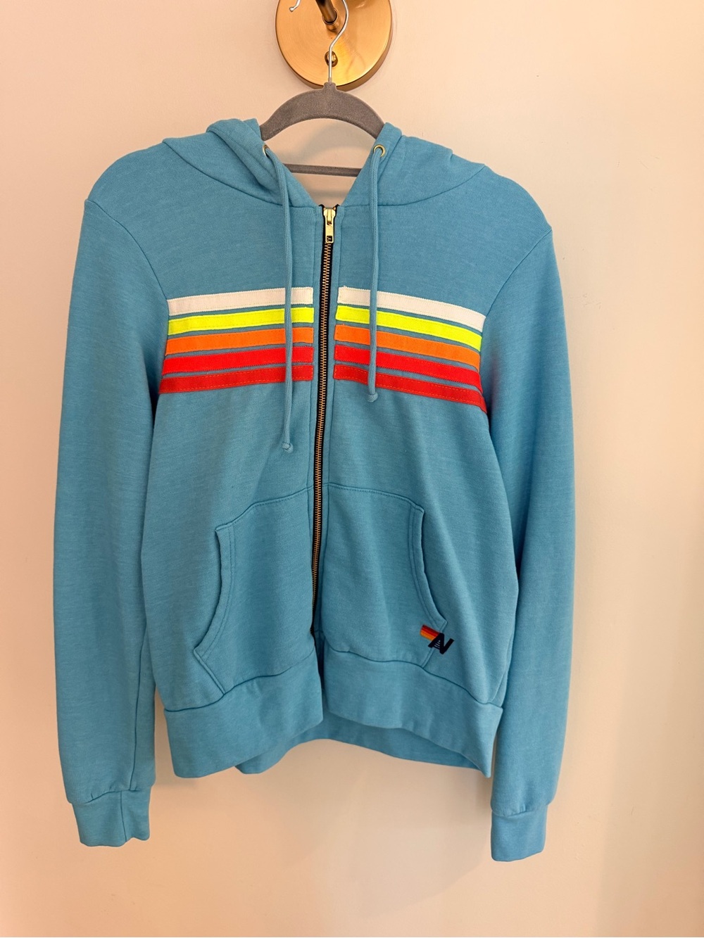 Aviator Nation 5 Stripe Hoodie NWOT | Small